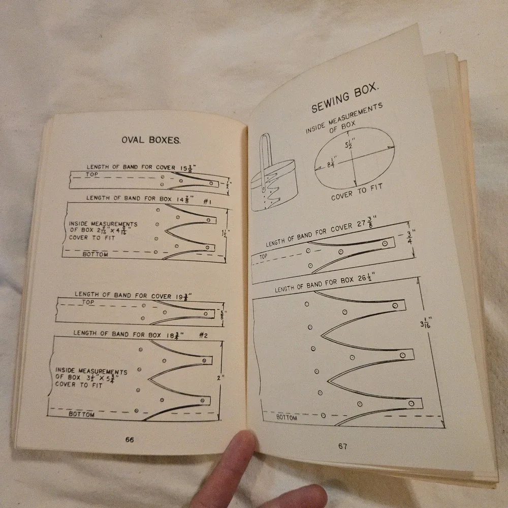 VTG Ejner Handberg Shop Drawings Of Shaker Furniture Woodenware Yellow Book 1973